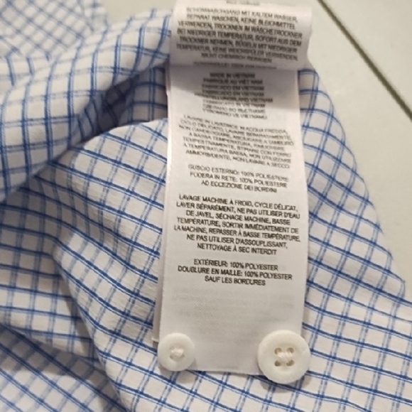 Performance Fishing Camping Hiking Shirt Roll Tab Sleeves Pockets Vented Back - Picture 13 of 15